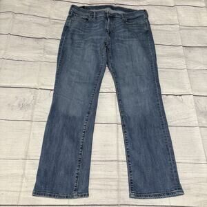 Abercrombie & Fitch Kennan Straight Mens Size 36x32 Jeans Stretch Denim